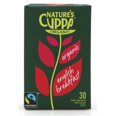 Nature’s Cuppa Organic English Breakfast Tea (25 bags)